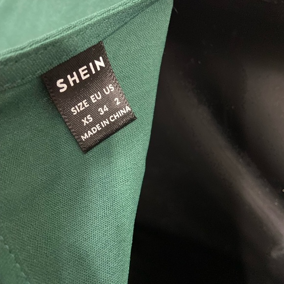 Dress green high low maternity nursery fashion maxi xs - Picture 11 of 13